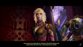 Destiny  Mara Sov Queen of the Awoken all cutscenes 1080p [upl. by Luemas363]