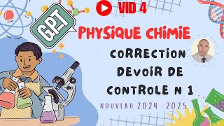 VID 124CHATGPT corrige un devoir de physiquechimie de première année secondaire [upl. by Assi]