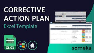 Corrective Action Plan  Excel Template [upl. by Birdie341]