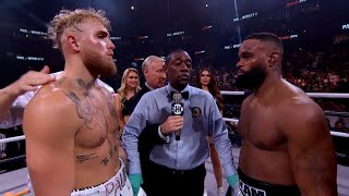 Jake Paul USA vs Tyron Woodley USA 2 Full Fight Highlights HD [upl. by Neumark]