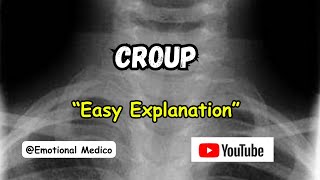 Croup  Acute LaryngoTracheoBronchitis  ENT  emotionalmedico [upl. by Uni]