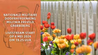 Nationale Militaire Dodenherdenking Militair Ereveld Grebbeberg 4 mei 2024 [upl. by Anastas]