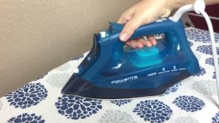 Rowenta Steam Iron Review DW3180 [upl. by Alvie]