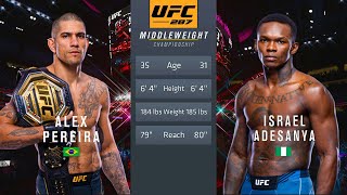 UFC 287 Pereira vs Adesanya 2 Full Fight [upl. by Esila]