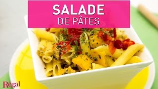 Salade dété aux pennes amp poivrons grillés  regalfr [upl. by Thorpe946]