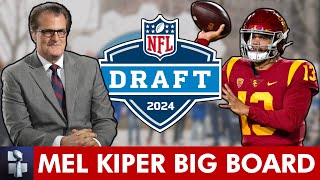 Mel Kiper 2024 NFL Draft Prospect Rankings  Top 25 Big Board From ESPN Led By Caleb Williams [upl. by Nirat]