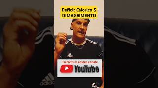 DIMAGRIMENTO amp Deficit Calorico gym teammarcopaolini fitness workout sports running diet mma [upl. by Siurtemed]