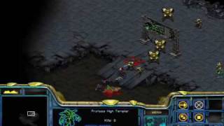 Starcraft  Protoss Mission 4 The Hunt for Tassadar [upl. by Kamal]