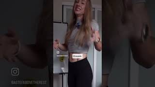 How to get a small waist line stomachvacuum bikini busymom postpartumfitness weightloss [upl. by Todd531]