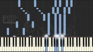 Piano Solo Tutorial  Traditional  Jizuki Uta Workmen’s Song from Nippon Gakufu synthesia [upl. by Shenan480]