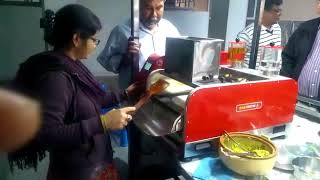 DosaMatic installed at Patna Bihar  Customer Video  Mukunda Foods  Kitchen Automation Partner [upl. by Aratak]