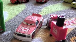 Disney Pixar Cars Speedway of the South Pit Crews Collection [upl. by Charlie]