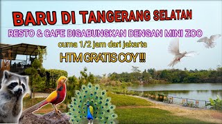 WISATA RAMAH ANAK GRATIS DI TANGERANG SELATAN  MINI ZOO GRATIS  JASMINE PARK CISAUK TANGERANG [upl. by Eissim]