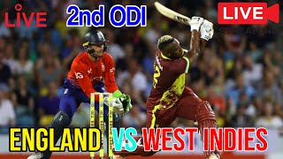 England vs West Indies 2nd ODI live [upl. by Mallon]