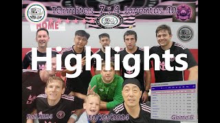 10102024  Termites vs Juventus 40 74  Highlights  Fall game 6 [upl. by Leunammi770]