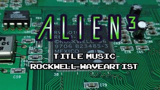 Alien 3 Mega Drive Title Music MIDI Cover Rockwell WaveArtist RWA010 [upl. by Hepsibah]