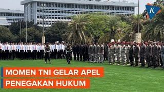 Puspom TNI Gelar Apel Menyinggung soal Judi Online dan Narkoba [upl. by Persse601]