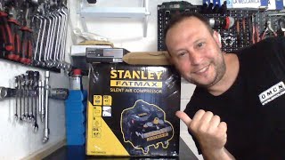 LIVE DAL GARAGE UNBOXING COMPRESSORE STANLEY FATMAX ECC MA SOPRATTUTTO QUATTRO CHIACCHERE CON VOI [upl. by Bathulda965]