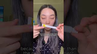 how to pop a pimple so it doesnt scar I CONTRACTUBEX GEL shorts [upl. by Llirpa589]