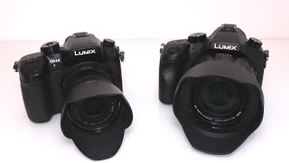 Panasonic FZ1000 vs GH4 4K video low light test not a review [upl. by Meehaf]