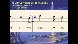 Q11c O Little Town of Bethlehem Tenor [upl. by Eicnahc114]