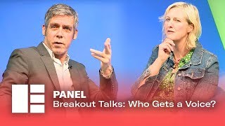 Breakout Talks Who Gets a Voice  Richard Gizbert amp Carole Cadwalladr  Edinburgh TV Festival 2019 [upl. by Teevens]