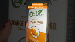 Glow Up ✨ Orange Peel Powder for Skin Whitening orangepeelpowder skinwhitening shorts beauty [upl. by Atsahc]