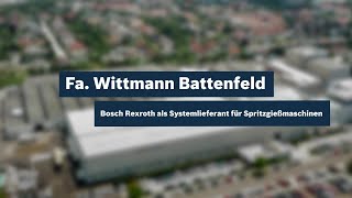 Maßgeschneiderte Hydrauliklösungen von Rexroth für WITTMANN BATTENFELD [upl. by Aretak578]