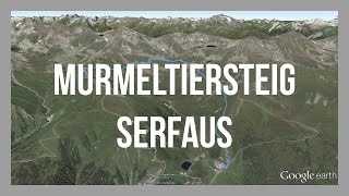 Murmeltiersteig Serfaus  Wanderung zum Furglersee  Wandern Tirol  GPSTrack [upl. by Hafirahs126]