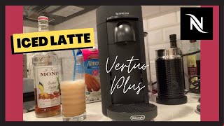 NESPRESSO VERTUO PLUS HOWTO FIRST USE ICED LATTE [upl. by Maxfield]