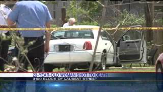 Woman Shot Killed In Car Near Desire Neighborhood [upl. by Esinart794]