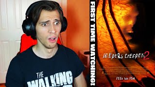 First Time Watching JEEPERS CREEPERS 2 2003 Movie REACTION [upl. by Nilauqcaj]