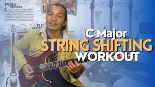 String Shifting  C Major Scale For Beginners [upl. by Tj248]