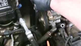 Timing belt replacement Honda Odyssey 19982004 35L V6 water pump too [upl. by Cirilo]