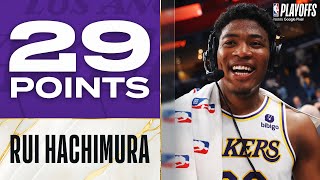 Rui Hachimura GOES OFF For 29 Points In Lakers Game 1 Win  April 16 2023 [upl. by Eanej]