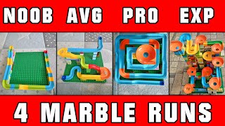 Noob vs Average vs Pro vs Expert marble run ASMR  Marble Race Empire [upl. by Longley]