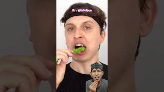 BIKIN MASKER DARI PERMEN  itsDrRyan satisfying facemask challenge experiment mukbang candy [upl. by Nevag]