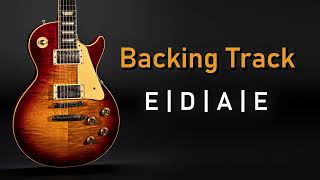 Southern Rock Backing Track in E  80 BPM  E D A E  Guitar Backing Track [upl. by Aicella]