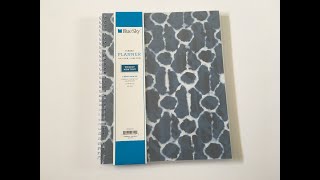 Blue Sky Weekly Planner Horizontal Review Pros Cons amp Pen Testing [upl. by Suirred697]