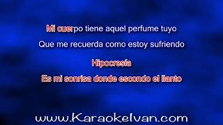 Marc Anthony  Hipocresía KARAOKE [upl. by Janaya468]