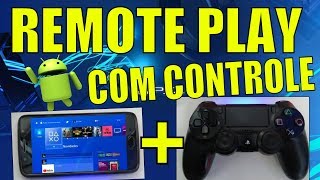 REMOTE PLAY COM CONTROLE PS4 [upl. by Joane609]