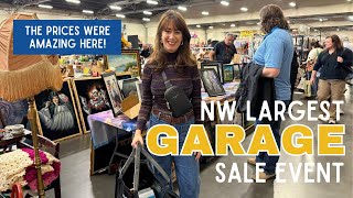 Thrifting the Largest Garage Sale Event  HUGE HAUL  Vintage Reseller [upl. by Idnat]