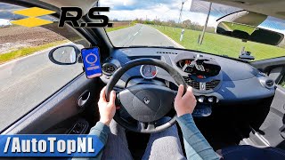 Renault Sport Twingo RS 133 POV Test Drive by AutoTopNL [upl. by Ahsinrats480]