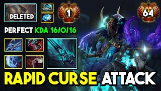 UNKILLABLE RAPID CURSE ATTACK OFFLANE Abaddon Harpoon Item Build Facing Against RANK1 Ember Spirit [upl. by Casimire22]