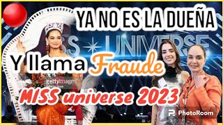 Miss Universe 2023 deja sin franquicia a Lupita jones Sheynnis Palacios melissa flores sin top [upl. by Burl]