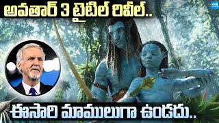 James Cameron Reveald the Title of Avatar 3 Along With the Release Details SakshiTVCinema [upl. by Streetman]