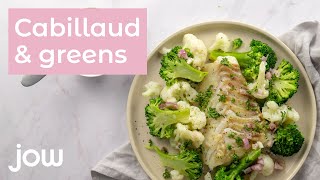 Recette de cabillaud amp greens [upl. by Ecyrb]