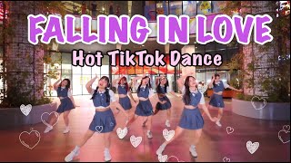 HOT Tiktok Dance 2023 Falling in Love  Na Ngọc Anh  Tramom Remix Dance By JUNTO From Việt Nam [upl. by Tatianas49]