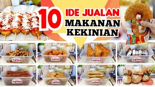 10 IDE JUALAN MAKANAN KEKINIAN  JAJANAN BAHAN SIMPLE [upl. by Nibaj751]