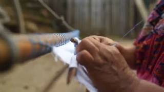 Guatemala Backstrap Weaving I Mayan Brocade [upl. by Jaquiss]